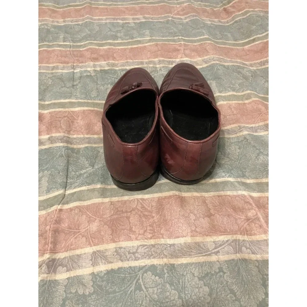 Brooks Brothers 1818 Brown Leather Penny Loafers Shoes 12 Italy Old Money Good